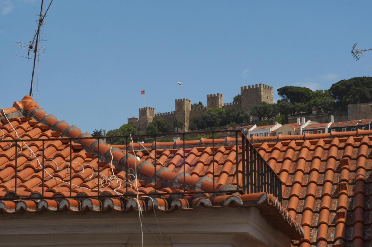 Ferienwohnung Chic Urban Retreat At Downtown With Balcony & Views Lissabon Exterior foto