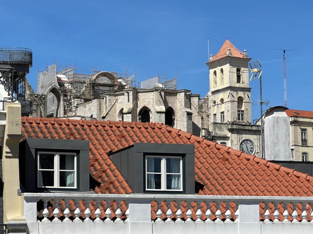 Ferienwohnung Chic Urban Retreat At Downtown With Balcony & Views Lissabon Exterior foto